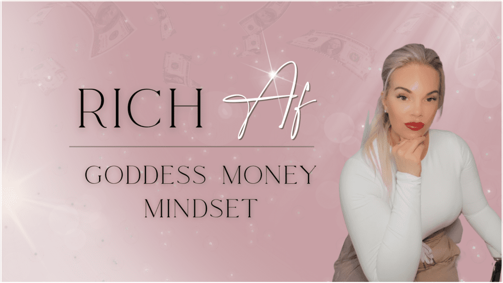 Text on the left with Kim Velez wearing white