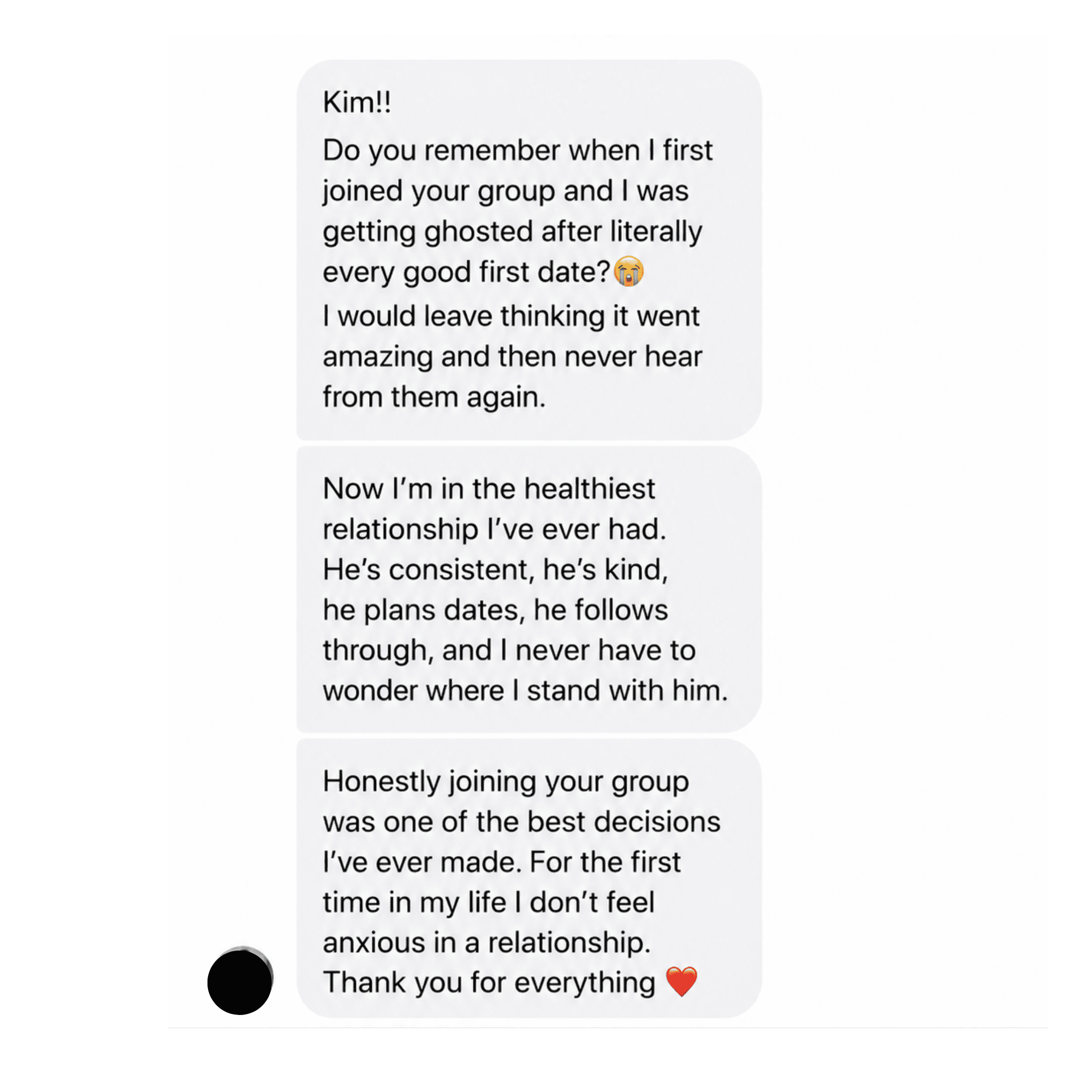 Testimonial